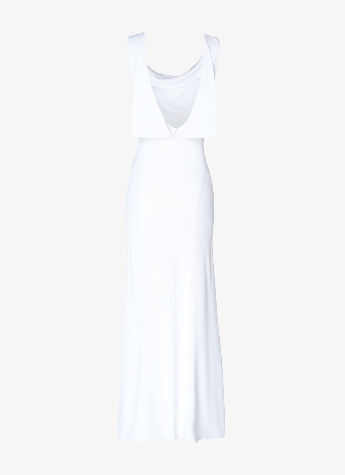 Long Dress ALAÏA WHITE LONG DRESS